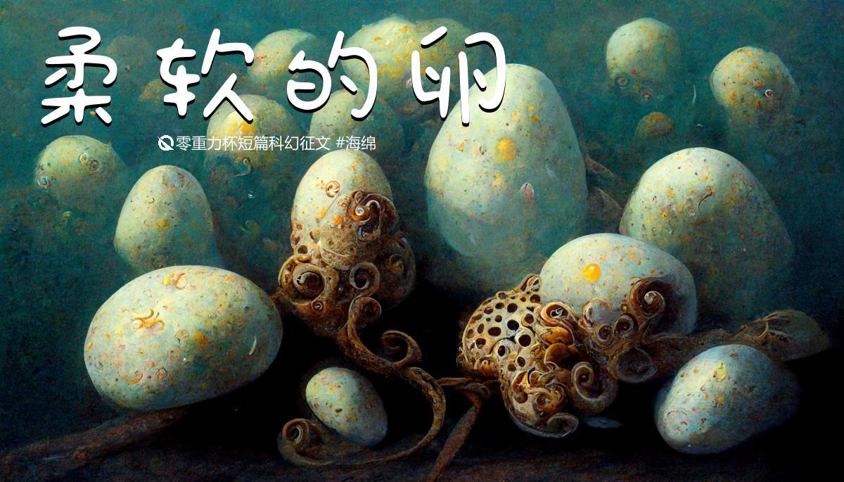 海报由AI（Midjourney）绘制 | Prompts: octopus eggs, magic realism